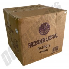 Wholesale Fireworks OMG Crackers 4000 Roll Case 4/4000 (Wholesale Fireworks)
